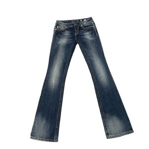 Women's Blue Flared Jeans